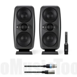 IK Multimedia iLoud MTM MKII Pair Bundle - Black - inkl. 2x Cordial EM 10 FM - Bundle Set Affaire À Saisir