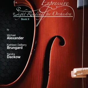 Tempo Press Expressive Sight-Reading for Orchestra, Book 2 - Brungard /Alexander /Dackow - Violin 1 - Book Réduction