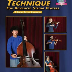 Super Prix Neil A. Kjos Music Co Technique for Advanced String Players - Woolstenhulme - Double Bass - Book/Media Online