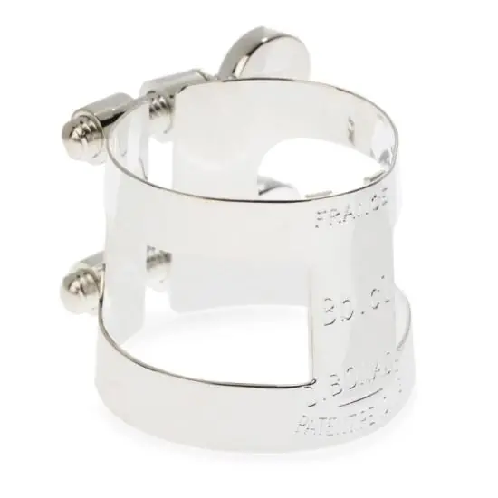 Solde BONADE - Ligature pour clarinette Sib - Argentée, vis inversées