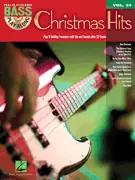 Achat Immédiat Hal Leonard Bass Play-Along, Vol 33 Christmas Hits