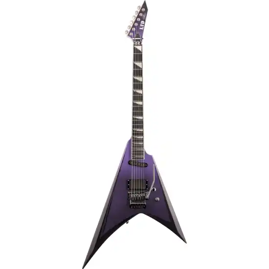 Ltd Alexi Laiho Signature ripped purple fade satin Prix Bas