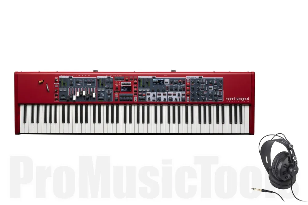 Clavia Nord Stage 4 88 inkl. TIE Studio Headphones - Bundle Set Retour Gratuit