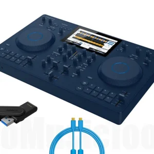 Expédié Aujourd'hui AlphaTheta OMNIS-DUO incl. DJ TechTools Chroma USB-C Cable + 64 GB USB Stick – Bundle Set