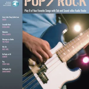 Prix Cassé Hal Leonard Pop/Rock Bass Play-Along Volume 3 - Bass Guitar TAB - Book/Audio Online
