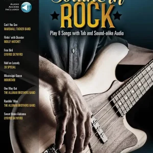 Hal Leonard Southern Rock Bass Play-Along Volume 58 - Bass Guitar TAB - Book/Audio Online Expédié Aujourd'hui