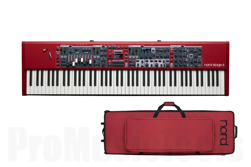 Clavia Nord Stage 4 88 inkl. Nord Soft Case 88 - Bundle Set Nouvelle Collection