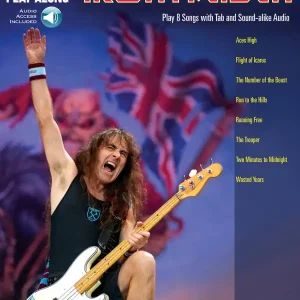 Expédié Aujourd'hui Hal Leonard Iron Maiden Bass Play-Along Volume 57 - Bass Guitar TAB - Book/Audio Online
