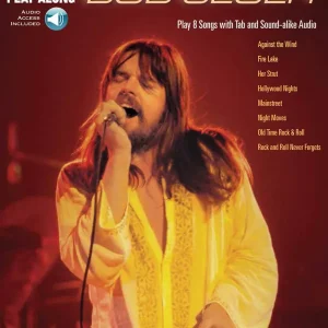 Hal Leonard Bob Seger Bass Play-Along Volume 56 - Bass Guitar TAB - Book/Audio Online Authentique