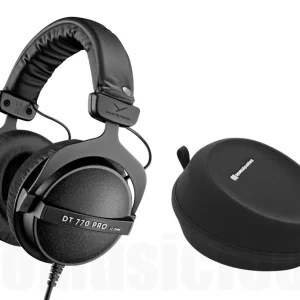 Beyerdynamic DT 770 PRO Black 32 Ohm incl. DT Hardcase - Bundle Set Jusqu'à Épuisement Des Stocks