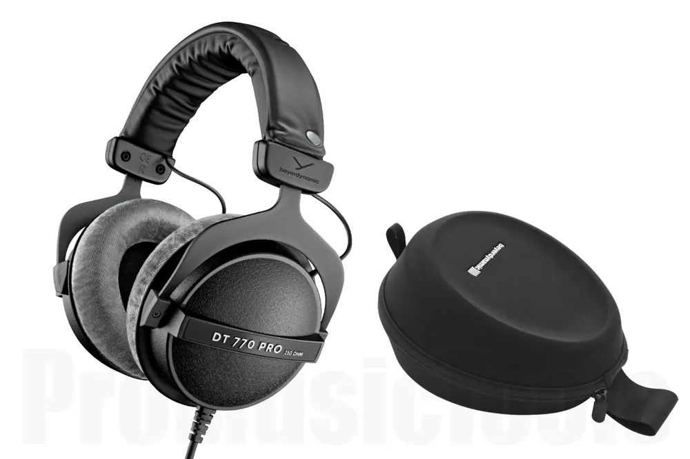 Paiement Sécurisé Beyerdynamic DT 770 PRO 250 Ohm incl. DT Hardcase - Bundle Set