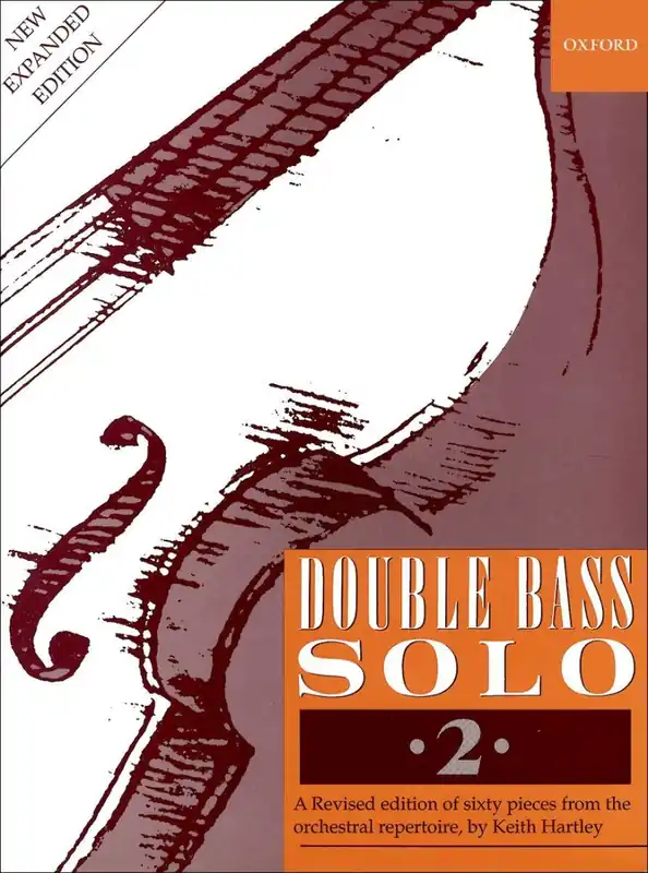 Oxford University Press Double Bass Solo 2 - Hartley - Double Bass - Book Meilleur Prix