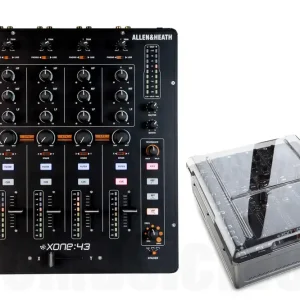 Allen & Heath XONE 43 inkl. Decksaver - Bundle Set Livraison Express