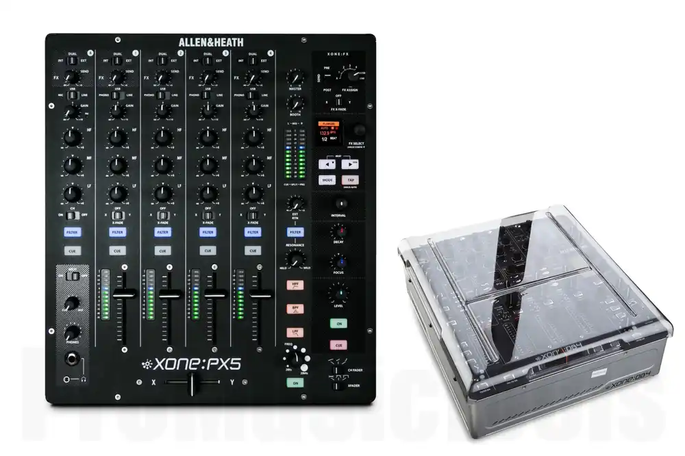 Allen & Heath XONE PX5 inkl. Decksaver - Bundle Set Meilleure Vente