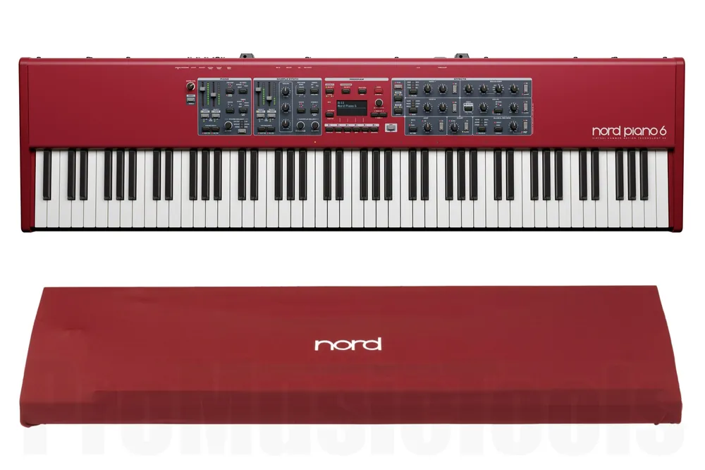 Expédition Rapide Clavia Nord Piano 6 88 inkl. Nord Dust Cover 88 V2 - Bundle Set