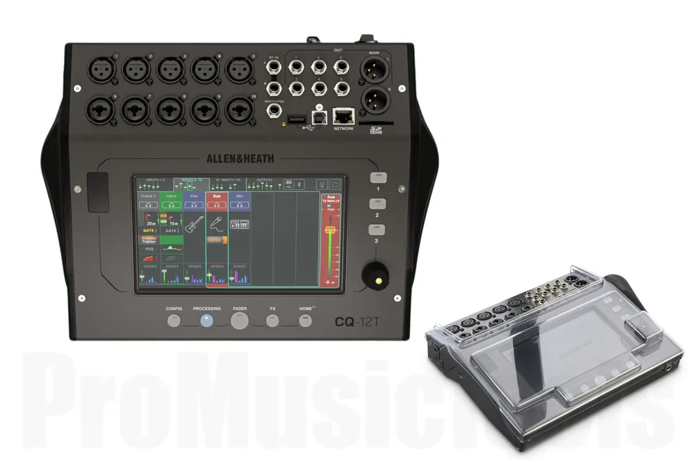 Allen & Heath CQ12T inkl. Decksaver - Bundle Set Vente Flash