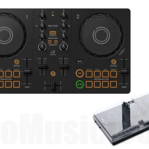 AlphaTheta DDJ-FLX2 inkl. Decksaver - Bundle Set Certifié