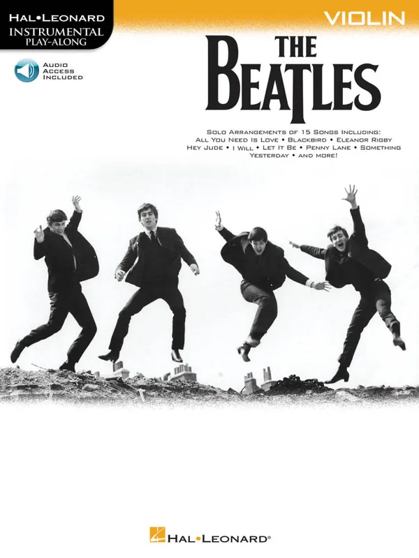 Hal Leonard The Beatles Instrumental Play-Along - Violin - Book/Audio Online Satisfait Ou Remboursé