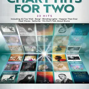 Hal Leonard Chart Hits for Two - Violins - Book Prix Promo