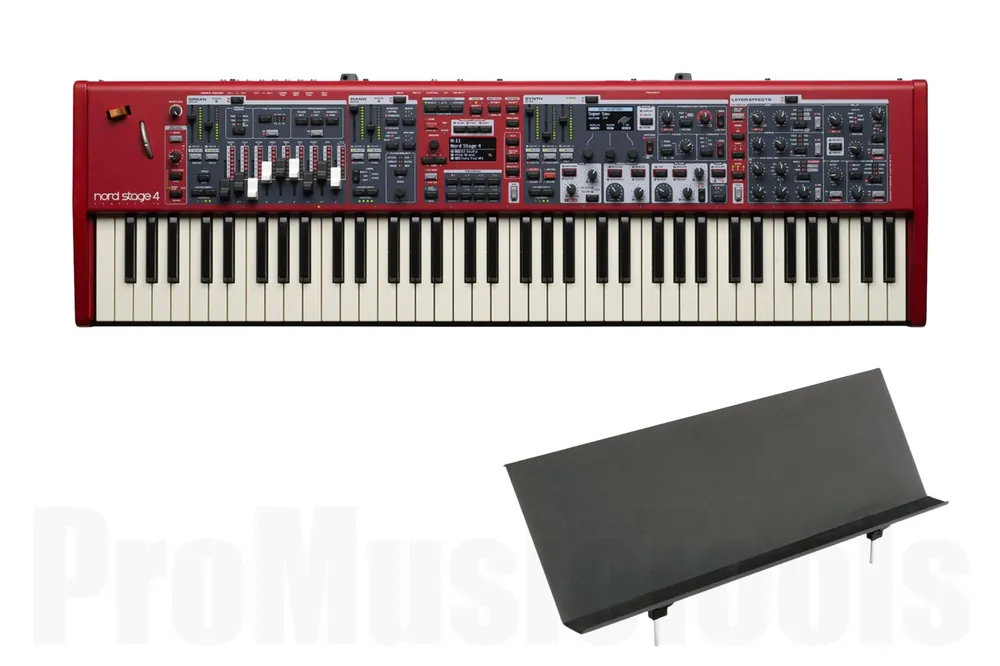 Promotion Clavia Nord Stage 4 Compact inkl. Nord Music Stand V2 - Bundle Set