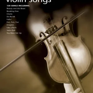 Nouveauté Hal Leonard The Big Book of Violin Songs - Violin - Book