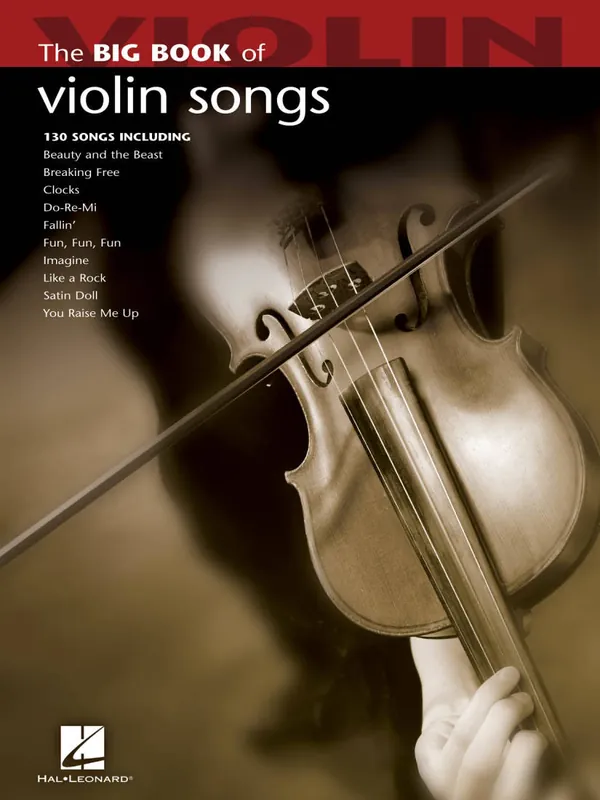 Nouveauté Hal Leonard The Big Book of Violin Songs - Violin - Book