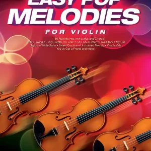 Retour Gratuit Hal Leonard Easy Pop Melodies - Violin - Book