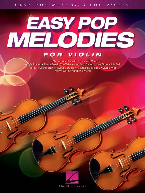 Retour Gratuit Hal Leonard Easy Pop Melodies - Violin - Book