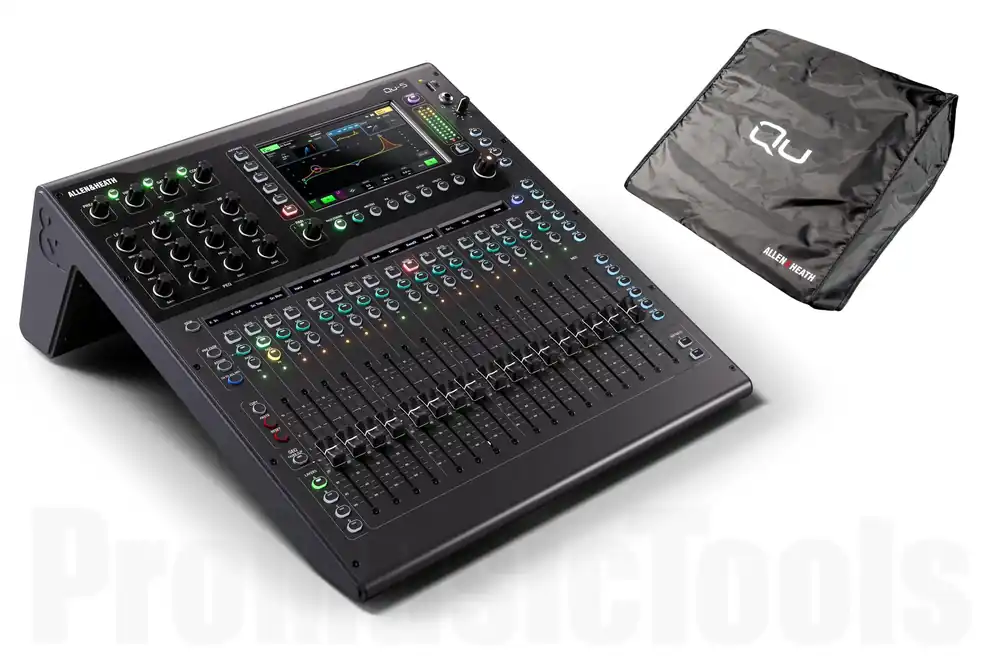 Offre Spéciale Allen & Heath Qu-5 incl. Dust Cover - Bundle Set