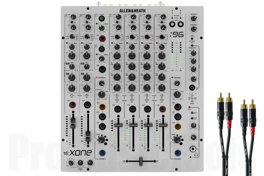 Bon Marché Allen & Heath XONE 96 inkl. Cordial CFU 3 CC - Bundle Set