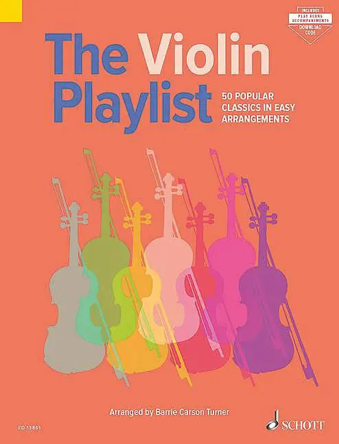 Schott The Violin Playlist - Turner - Book/Audio, PDF Online Super Prix