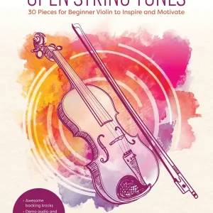 Nouvelle Collection Hal Leonard Open String Tunes 30 Pieces for Beginner Violin - Kornas - Violin - Book/Audio Online