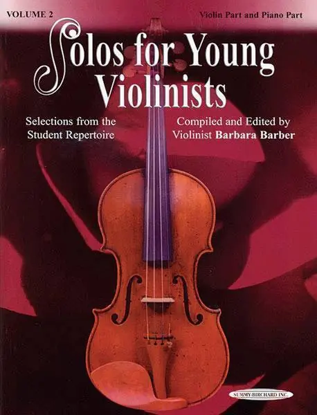 Summy-Birchard Solos for Young Violinists, Volume 2 - Barber - Violin/Piano - Book Marque