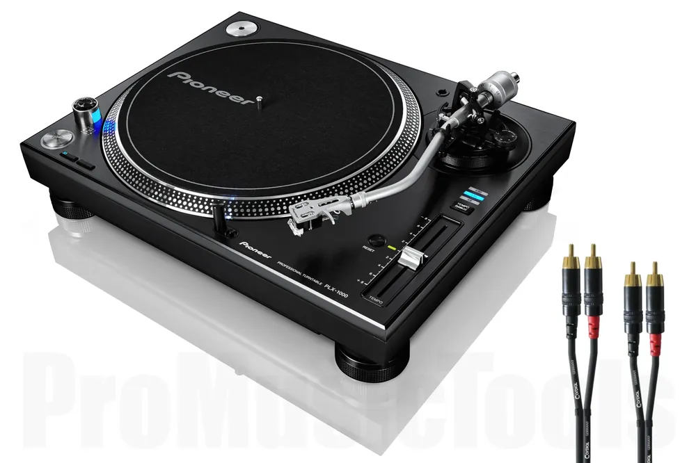 Pioneer DJ PLX-1000 incl. Cordial CFU 3 CC - Bundle Set Prix Cassé