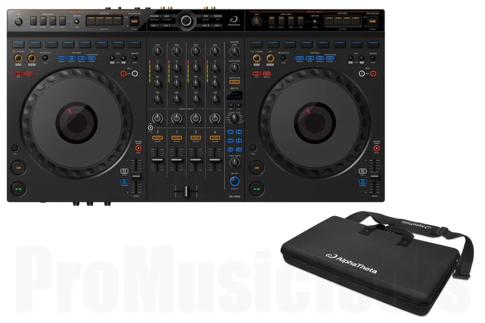 Achetez Aujourd'hui AlphaTheta DDJ-GRV6 inkl. DJC-GRV6 Case – Bundle Set