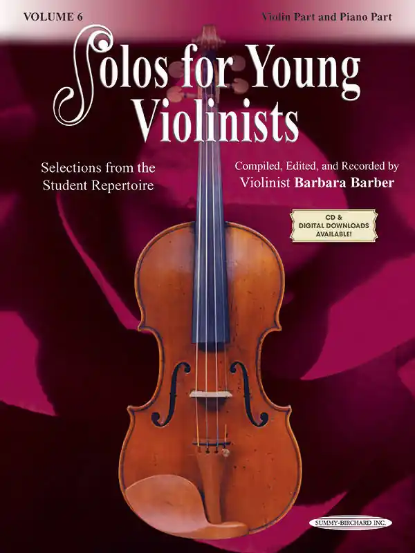 Summy-Birchard Solos for Young Violinists, Volume 6 - Barber - Violin/Piano - Book Offre Limitée
