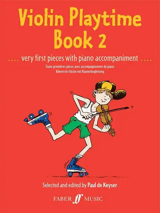 Prix Cassé Faber Music Violin Playtime, Book 2 - de Keyser - Violin/Piano - Book