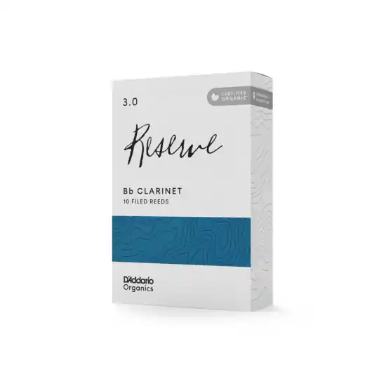 Acheter En Ligne D‘Addario RESERVE force 3 - boite de 10 anches clarinette sib