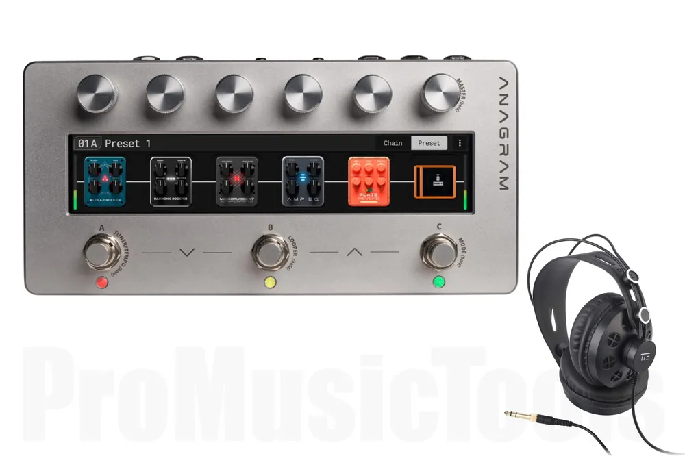 Darkglass Anagram incl. TIE THP-580 Studio Headphones - Bundle Set Nouveauté