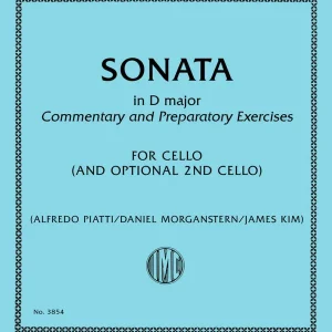 Nouveauté International Music Company Sonata in D Major - Locatelli - Cello Duet - Book