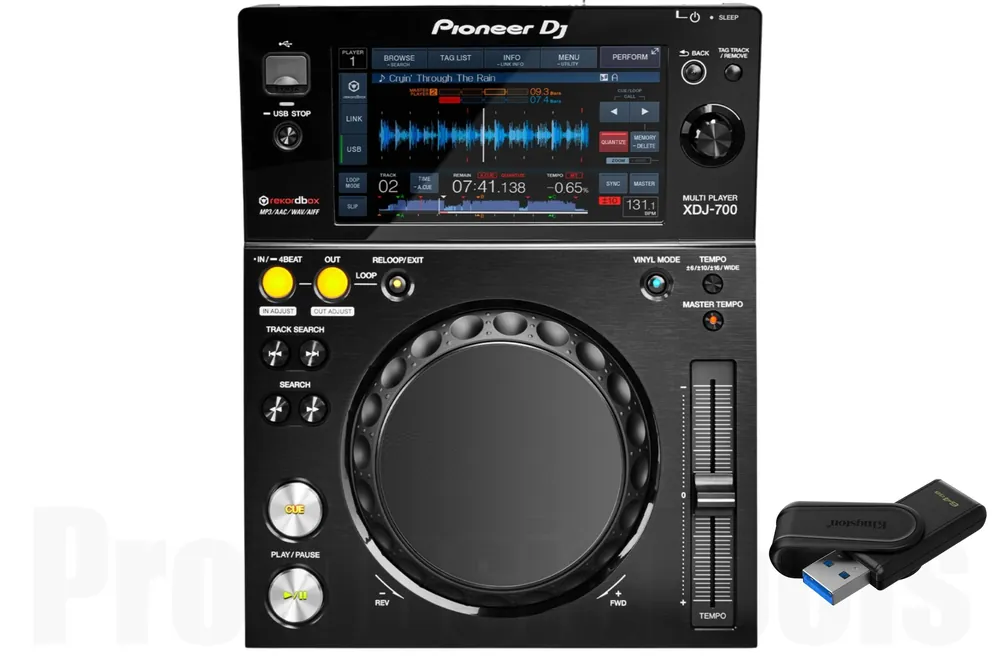 Pioneer DJ XDJ-700 inkl. 64 GB USB Stick - Bundle Set Prix Réduit