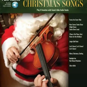 Nouvelle Collection Hal Leonard Classic Christmas Songs Violin Play-Along Volume 6 - Book/Audio Online