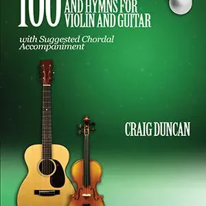 Prix Promo Mel Bay 100 Christmas Carols and Hymns for Violin and Guitar - Duncan - Book