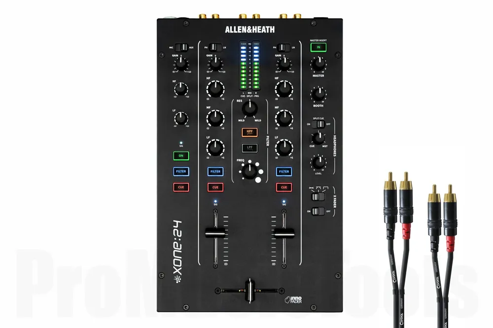 Expédié Aujourd'hui Allen & Heath XONE 24 inkl. Cordial CFU 3 CC - Bundle Set