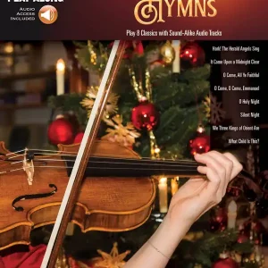 Hal Leonard Favorite Christmas Hymns Violin Play-Along Volume 77 - Book/Audio Online Affaire À Saisir