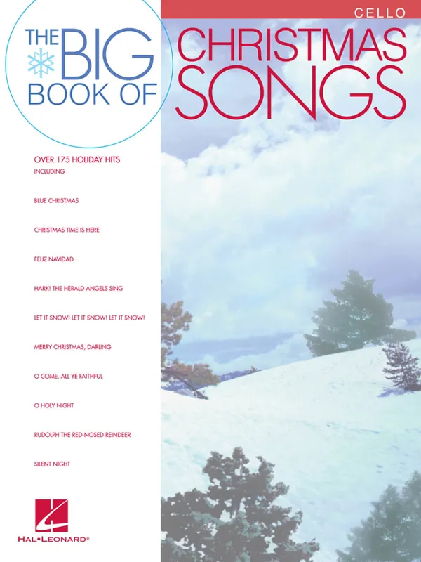Hal Leonard Big Book of Christmas Songs - Cello - Book Livraison Express