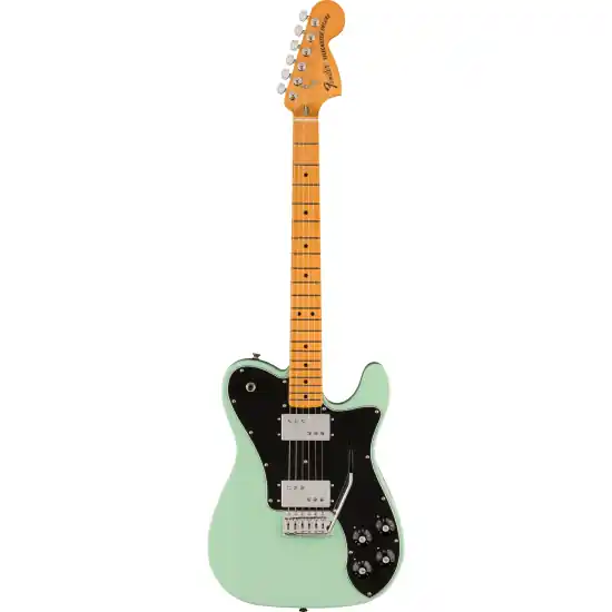 Fender Vintera II 70s tele deluxe tremolo surf green Soldes