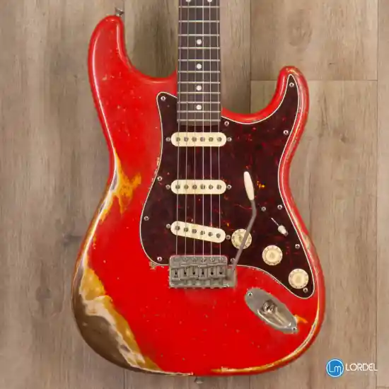No Custom 60s hot rod red over gold Vente Flash