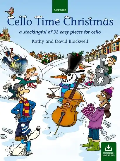 Expédié Aujourd'hui Oxford University Press Cello Time Christmas - Blackwell/Blackwell - Cello - Book/CD
