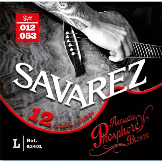 Offre Limitée Savarez jeux de 12 cordes pour folk 12-53